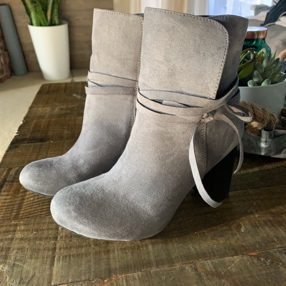 Grey Booties